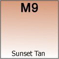 Glam Air Airbrush Makeup Foundation Water Based Matte M9 Sunset Tan (Ideal for Normal to Oily Skin) 0.25oz - Sexy Sparkles Fashion Jewelry - 2
