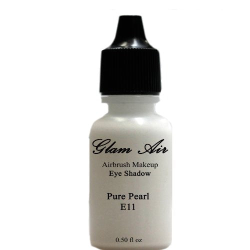 Large Bottle Glam Air Airbrush E11 Pure Pearl Eye Shadow Water-based Makeup - Sexy Sparkles Fashion Jewelry - 1
