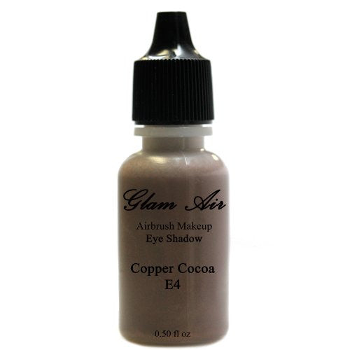 Large Bottle Glam Air Airbrush E4 Copper Cocoa Eye Shadow Water-based Makeup