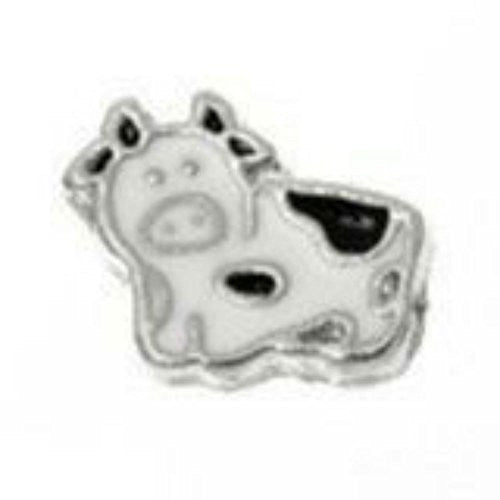 Beautiful Cow Floating Charms For Glass Living Memory Locket - Sexy Sparkles Fashion Jewelry