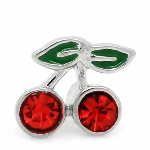 Cherry Floating Charms For Glass Living Memory Lockets - Sexy Sparkles Fashion Jewelry - 5