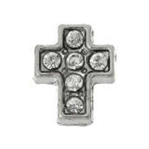 Beautiful Cross Floating Charms For Glass Living Memory Locket - Sexy Sparkles Fashion Jewelry