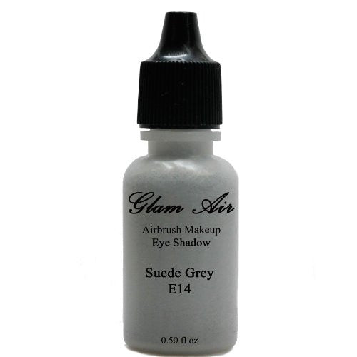 Large Bottle Glam Air Airbrush E14 Suede Grey Eye Shadow Water-based Makeup 0.50oz