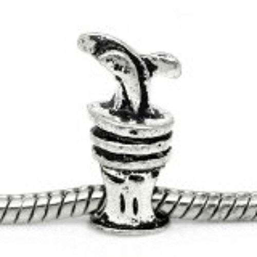 Golf Bag Spacer European Bead Compatible for Most European Snake Chain Bracelet - Sexy Sparkles Fashion Jewelry - 1
