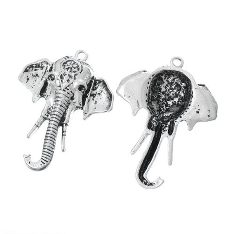 Elephant Charm Pendant for Necklace - Sexy Sparkles Fashion Jewelry - 2