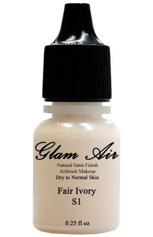 Glam Air Airbrush Water-based Foundation in Set of Three (3) Assorted Light Satin Shades S1-S2-S3 0.25oz - Sexy Sparkles Fashion Jewelry - 2
