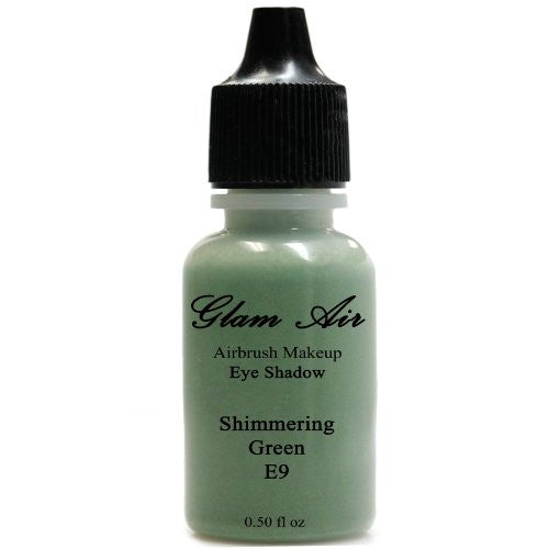 Large Bottle Glam Air Airbrush E9 Shimmery Green Eye Shadow Water-based Makeup