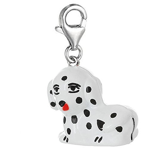 Christmas Ornament Dog Bell Clip On Pendant for European Charm Jewelry w/ Lobster Clasp - Sexy Sparkles Fashion Jewelry