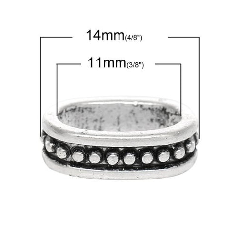 Charm Beads for Leather Bracelet/watch Bands or Wrist Bands (Dot) - Sexy Sparkles Fashion Jewelry - 2