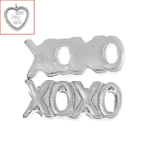 XOXO Floating Charm For Glass Living Memory Lockets - Sexy Sparkles Fashion Jewelry - 3