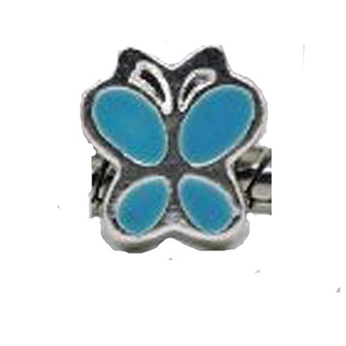 Blue Enamel Butterfly Charms in Assorted s to From For Snake Chain Bracelets - Sexy Sparkles Fashion Jewelry
