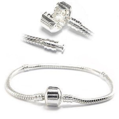 8.25 Inch Clasp European Style Snake Chain Bracelet - Sexy Sparkles Fashion Jewelry