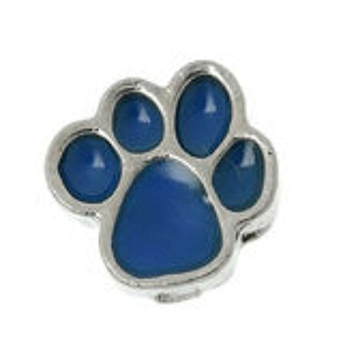 Dog Paw Floating Charms For Glass Living Memory Lockets - Sexy Sparkles Fashion Jewelry