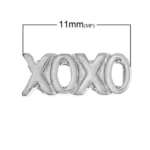 XOXO Floating Charm For Glass Living Memory Lockets - Sexy Sparkles Fashion Jewelry - 2