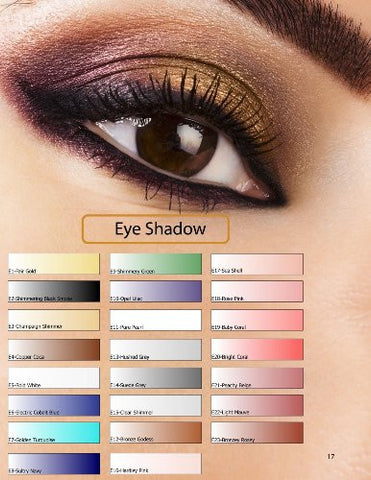 Glam Air Airbrushsh Eye Shadow s Water-based 0.25 Fl. Oz. Bottles of Eyeshadow( Choose Your s From Menu) (E24- LIGHT MINT SHIMMER) - Sexy Sparkles Fashion Jewelry - 2