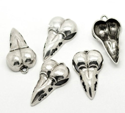 Birdhead Skull Pendant for Necklace - Sexy Sparkles Fashion Jewelry - 2