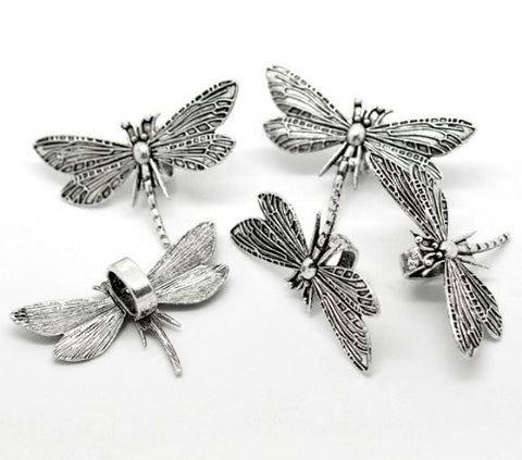 Dragonfly Charm Pendant for Necklace - Sexy Sparkles Fashion Jewelry - 2