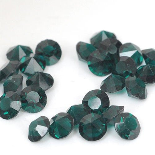 10 Created Green Crystal Birthstones for Floating Charm Lockets