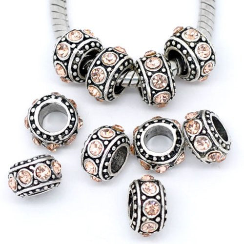 Charm spacer beads online