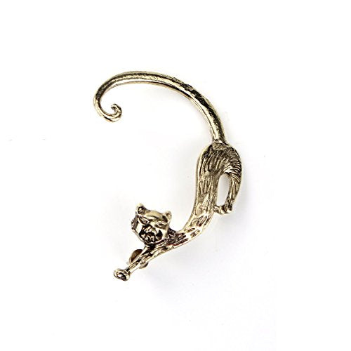 SEXY SPARKLES Cat Ear Cuff for women Clip On Stud Wrap Earrings For Left Ear (1 Pcs)