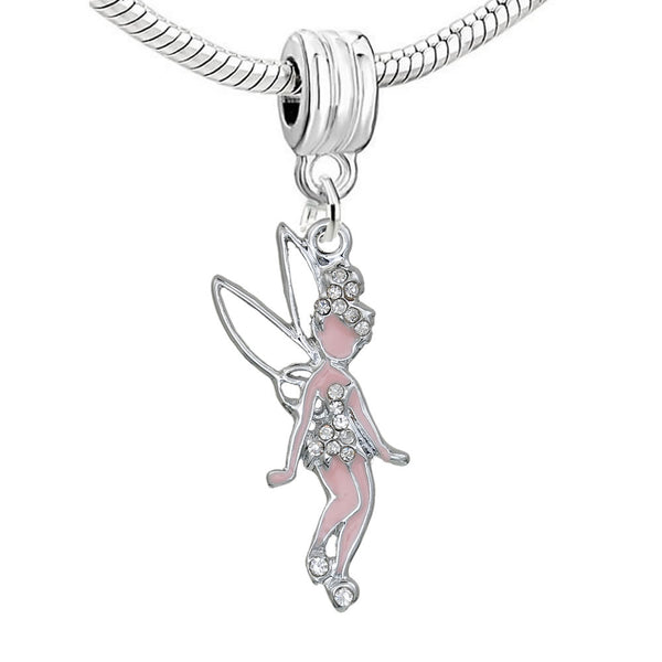 Sexy Sparkles "Fairy"Charm for Charm Bracelets Dangling European compatible with major brands - Sexy Sparkles Fashion Jewelry