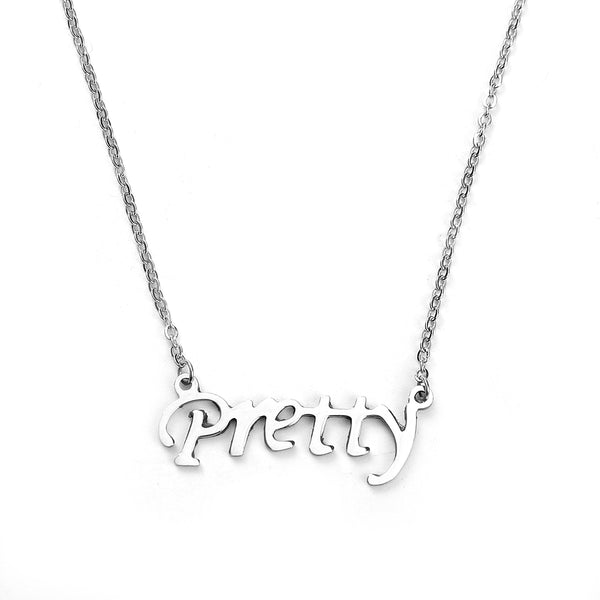 Sexy Sparkles stainless steel women's jewelry inch Prettyinch  Necklace pendant for women girls small elegant design