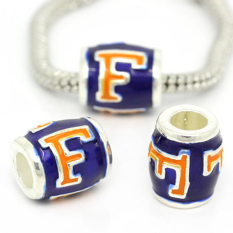 Florida Gators European Bead Charm - University Of Florida Football Team Logo - Sexy Sparkles Fashion Jewelry - 3
