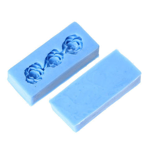 Flower Silicone Mold Polymer Clay Floral Mold Pattern 2-2/8" - Sexy Sparkles Fashion Jewelry - 2