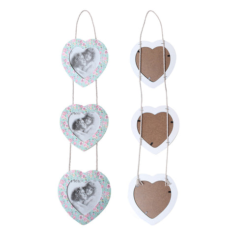 Decorative Heart Wood Picture Frame Wall Hanging [Kitchen] - Sexy Sparkles Fashion Jewelry - 2