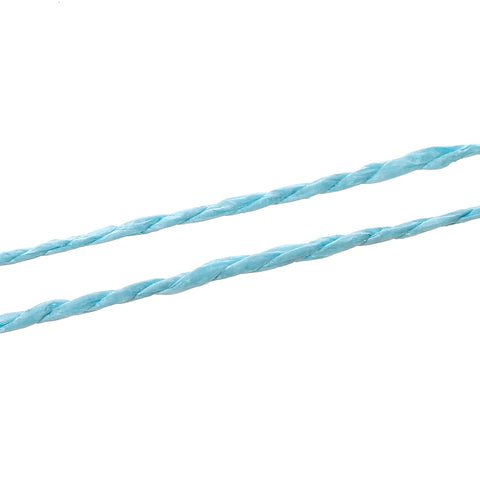 Sexy Sparkles Paper Jewelry Cord Rope Roll 2mm (1/8") Approx.70m (Light Blue)