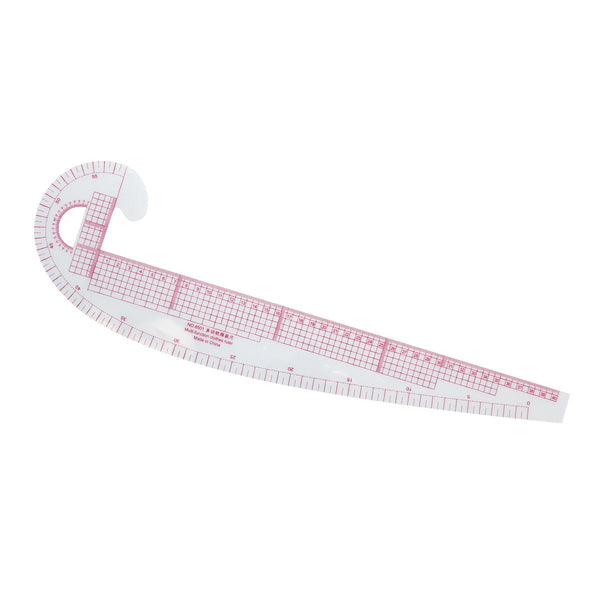 Acrylic Curve Ruler Styling Design Craft Sewing Tool 18-2/8in 1 Pc