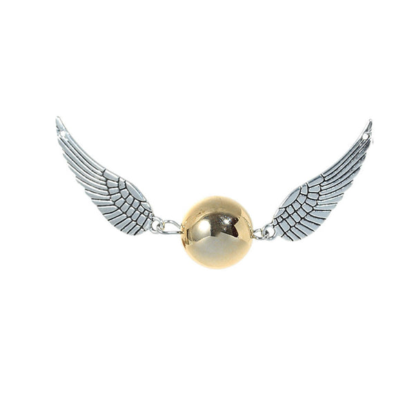Golden Snitch Wings Connector for Necklace or Bracelet - Sexy Sparkles Fashion Jewelry - 1