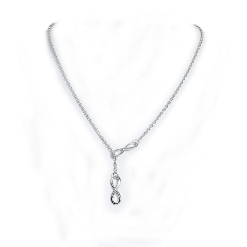 Y Shaped Lariat Necklace Link Cable Chain - Sexy Sparkles Fashion Jewelry - 3
