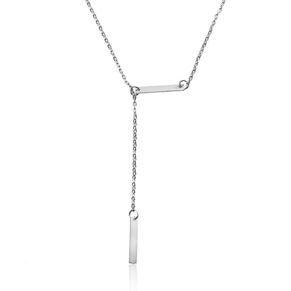 Y Shaped Lariat Necklace Link Cable Chain