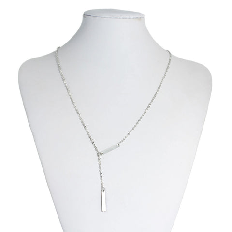 Y Shaped Lariat Necklace Link Cable Chain - Sexy Sparkles Fashion Jewelry - 2