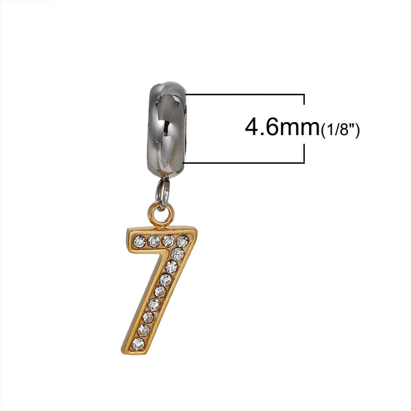 Number 7 discount pandora charm