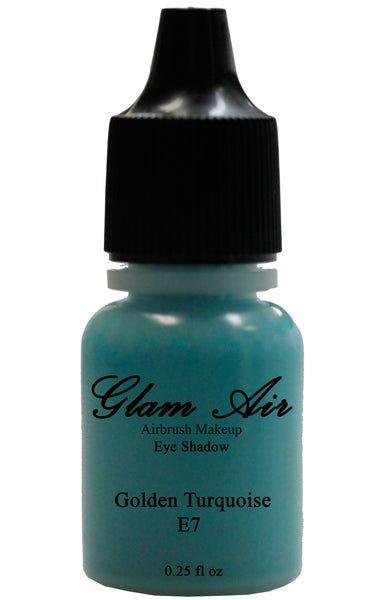 Glam Air Airbrush E7 Golden Turquoise Eye Shadow Water-based Makeup