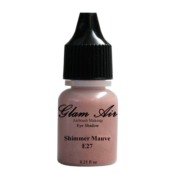 Glam Air Airbrushsh Eye Shadow Colors Water-based 0.25 Fl. Oz. Bottles of Eyeshadow( Choose Your Colors From Menu) (E27- SHIMMER MAUVE) - Sexy Sparkles Fashion Jewelry - 1