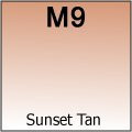 Glam Air Airbrush Makeup Foundation Water Based Matte M9 Sunset Tan (Ideal for Normal to Oily Skin) 0.25oz - Sexy Sparkles Fashion Jewelry - 2