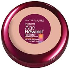 Sexy Sparkles Maybelline New York Instant Age Rewind Protector Finishing Powder, Classic Beige, 0.32 Ounce