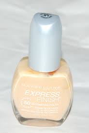 Sexy Sparkles Maybelline New York Express Finish 50 Second Nail Color,40 Blushing Bride
