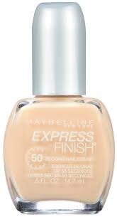 Sexy Sparkles Maybelline New York Express Finish 50 Second Nail Color,40 Blushing Bride