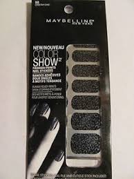 Sexy Sparkles Maybelline Limited Edition Color Show Fashion Prints Nail Stickers -50 Cheetah Chich