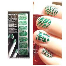 Sexy Sparkles Maybelline Limited Edition Color Show Fashion Prints Nail Stickers -70 Divine Crocodile