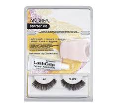 Sexy Sparkles Andrea False Lashes Faux Eyelashes Starter Kits New & Unused 33 - Black