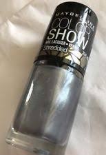 Sexy Sparkles Maybelline Color Show Nail Lacquer -Silver Stunner 50