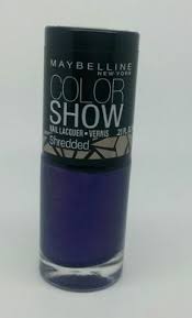 Sexy Sparkles Maybelline Color Show Nail Lacquer -Purple Possibilities 30