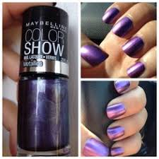 Sexy Sparkles Maybelline Color Show Nail Lacquer -Amethyst Ablaze 90