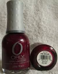 Sexy Sparkles Orly Nail Polish Star Spangled 40721 Red Glitter