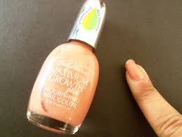 Sexy Sparkles Sally Hansen Maximum Growth 07  Profound Pink